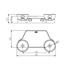 Load image into Gallery viewer, DUAL HEAD EMERGENCY LIGHT