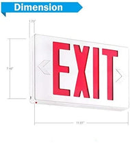 Load image into Gallery viewer, Red LED EXIT SIGN