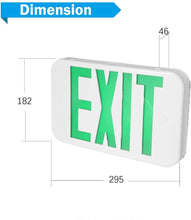 Load image into Gallery viewer, Green Led Exit Sign
